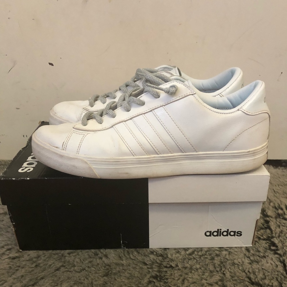 White adidas